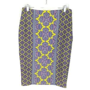 The Limited Multicolor Medallion Print Pencil Skirt Womens Size 10